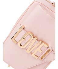 LOVE MOSCHINO VERTICAL LOGO Mini bolso de hombro polvos - Bolsos Mujer - 3