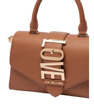 LOVE MOSCHINO LOVEBUG Bolso de mano, con bandolera camello - Bolsos Mujer - 3