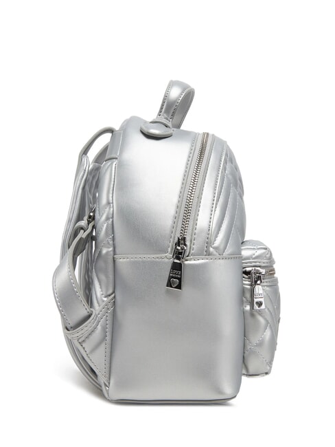 QUILTED Mochila acolchada plata - Bolsos Mujer