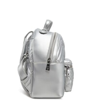 LOVE MOSCHINO QUILTED Mochila acolchada plata - Bolsos Mujer - 3