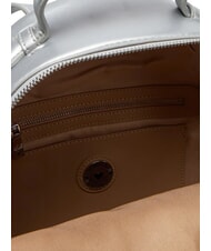 LOVE MOSCHINO QUILTED Mochila acolchada plata - Bolsos Mujer - 5