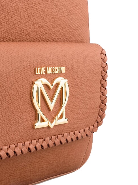 BRAIDED Mochila con bolsillo camello - Bolsos Mujer