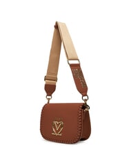 LOVE MOSCHINO BRAIDED Bolso de hombro con solapa camello - Bolsos Mujer - 3