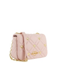 LOVE MOSCHINO SWEET STUDS Mini bolso de hombro con tachuelas polvos - Bolsos Mujer - 2