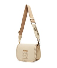 LOVE MOSCHINO BRAIDED Bolso de hombro con solapa Marfil - Bolsos Mujer - 3