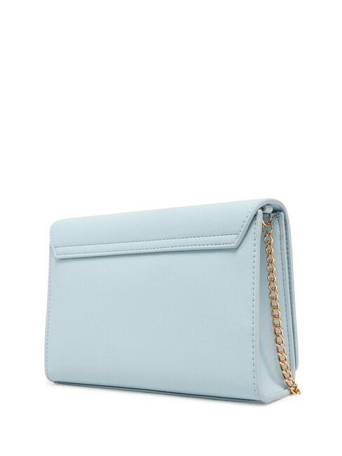 BOLD LOGO Bolso con solapa y bandolera de cadena Azul claro - Bolsos Mujer