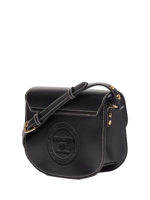 LOVE CHAIN Mini bolso de hombro negro - Bolsos Mujer