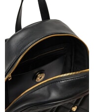 LOVE MOSCHINO SWEET STUDS Mochila con tachuelas de corazón negro - Bolsos Mujer - 5