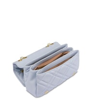 LOVE MOSCHINO SWEET STUDS Bolso de hombro con cadena Azul claro - Bolsos Mujer - 4