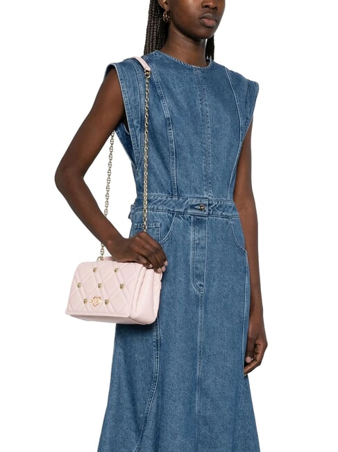 SWEET STUDS Bolso de hombro con cadena polvos - Bolsos Mujer