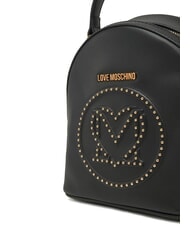LOVE MOSCHINO SMART DAILY Mini mochila con tachuelas negro - Bolsos Mujer - 4