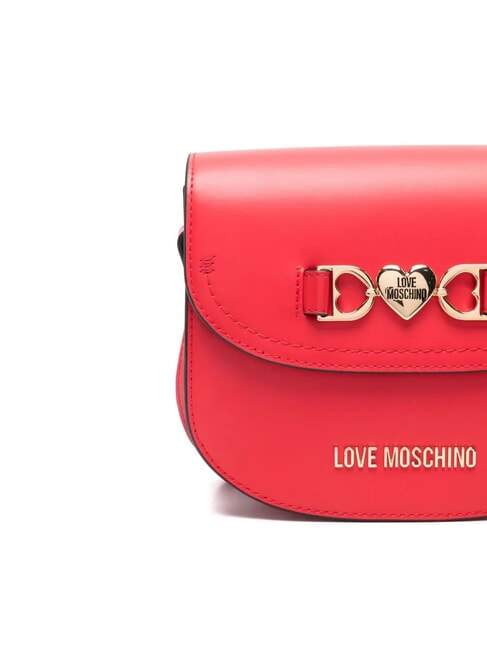 LOVE CHAIN Mini bolso de hombro rojo - Bolsos Mujer