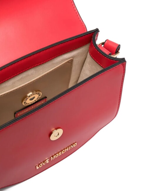 LOVE CHAIN Mini bolso de hombro rojo - Bolsos Mujer