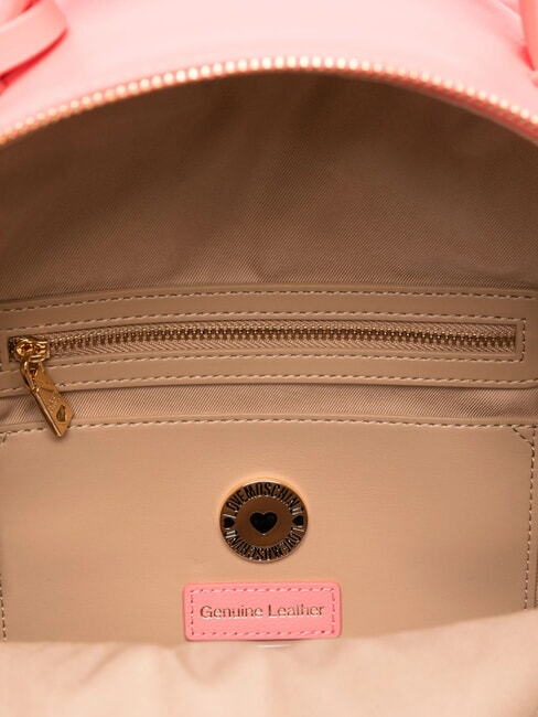 LOVE EMBOSSED Mochila con logo cosido coral - Bolsos Mujer