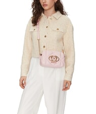 LOVE MOSCHINO GEOMETRIC QUILTED Mini bolso de hombro polvos - Bolsos Mujer - 5