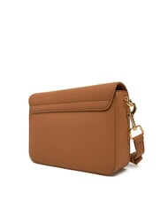 LOVE MOSCHINO LAMINATED BOLD LOVE Bolso de hombro con solapa camello - Bolsos Mujer - 2