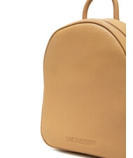 LOVE MOSCHINO SMOOTH  Mochila arena - Bolsos Mujer - 4