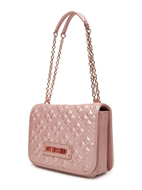 BOLD LOVE Bolso de hombro con asas de cadena polvo - Bolsos Mujer