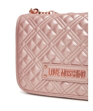 LOVE MOSCHINO BOLD LOVE Bolso de hombro con asas de cadena polvo - Bolsos Mujer - 4