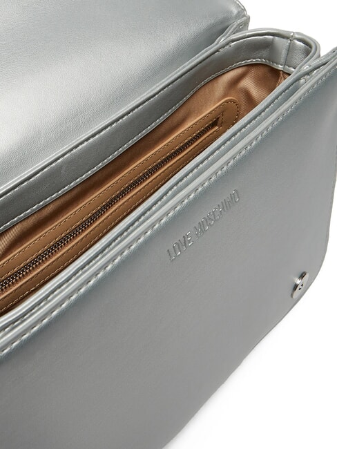 BOLD LOVE Bolso de hombro con asas de cadena plata - Bolsos Mujer