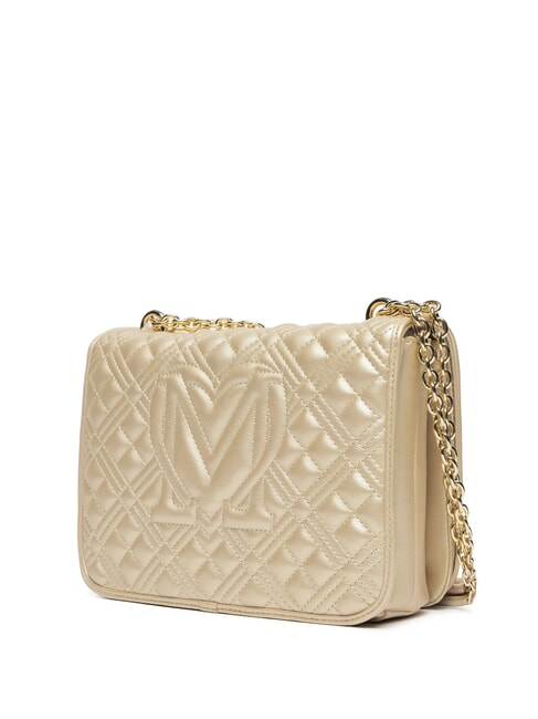BOLD LOVE Bolso de hombro con asas de cadena oro - Bolsos Mujer