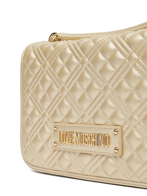 BOLD LOVE Bolso de hombro con asas de cadena oro - Bolsos Mujer