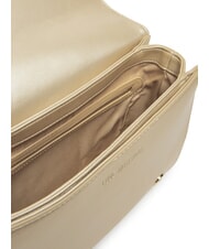 LOVE MOSCHINO BOLD LOVE Bolso de hombro con asas de cadena oro - Bolsos Mujer - 4