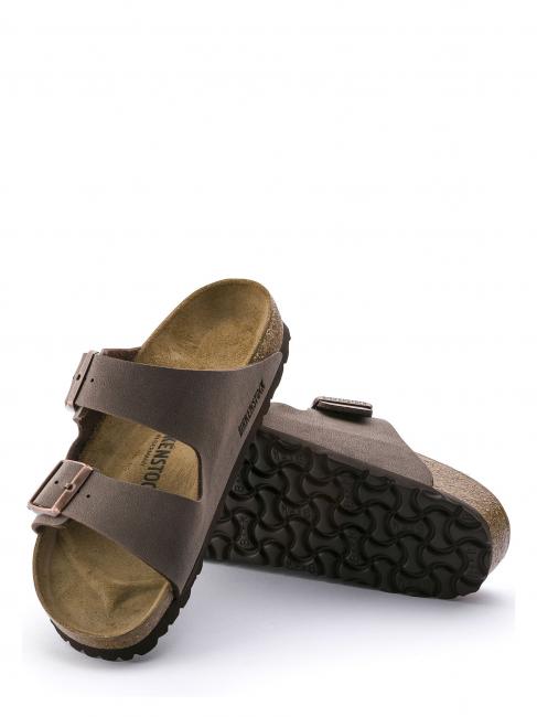 ARIZONA BIRKO-FLOR NUBUK Sandalia zapatilla moca - Zapatos unisex