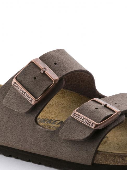ARIZONA BIRKO-FLOR NUBUK Sandalia zapatilla moca - Zapatos unisex
