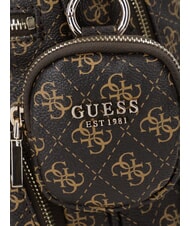 GUESS POWER PLAY 2 Mochila con bolsillo y bolsa marrón - Bolsos Mujer - 3