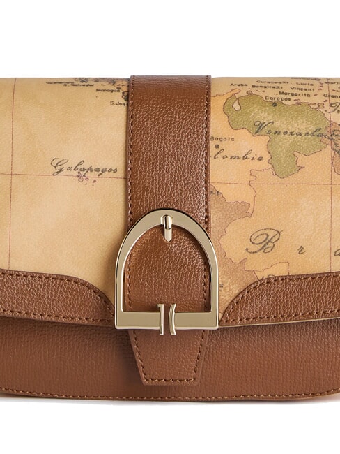 VALLEY GEO Bolso de hombro con correa para el hombro casta&ntilde;a - Bolsos Mujer