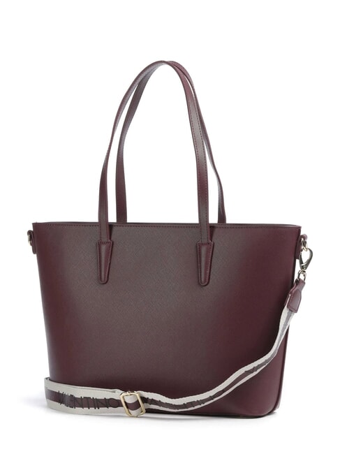 ZERO RE Bolsa de compras con bandolera con logotipo ciruela pasa - Bolsos Mujer