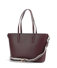 MARIO VALENTINO ZERO RE Bolsa de compras con bandolera con logotipo ciruela pasa - Bolsos Mujer - 2