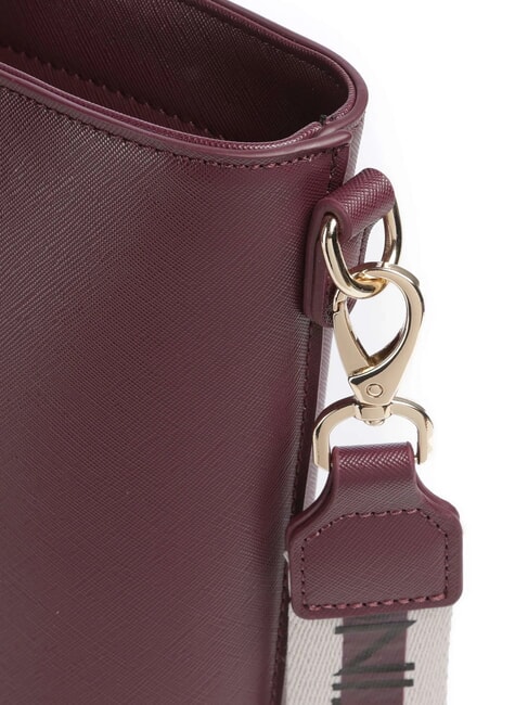 ZERO RE Bolsa de compras con bandolera con logotipo ciruela pasa - Bolsos Mujer