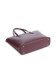 MARIO VALENTINO ZERO RE Bolsa de compras con bandolera con logotipo ciruela pasa - Bolsos Mujer - 5