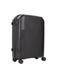 MARIO VALENTINO WOOD Carro de tamaño mediano negro - Trolley Rígidos - 3