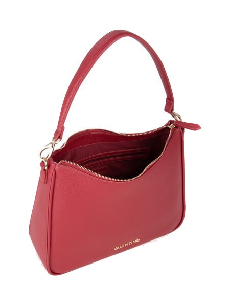 NEVER Bolso de hombro con correa para el hombro rojo oscuro - Bolsos Mujer