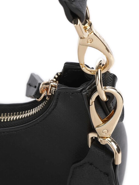 ZERO RE Bolso de hombro con correa de hombro con logotipo negro - Bolsos Mujer