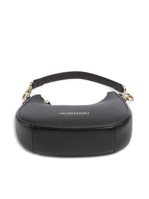 ZERO RE Bolso de hombro con correa de hombro con logotipo negro - Bolsos Mujer