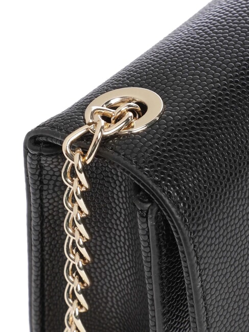 DIVINA Mini bolso de hombro negro/dorado - Bolsos Mujer