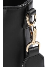 MARIO VALENTINO ZERO RE Bolsa de compras con bandolera con logotipo negro - Bolsos Mujer - 3