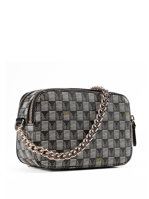 G WAVE 2 Mini bolso de hombro logotipo negro - Bolsos Mujer