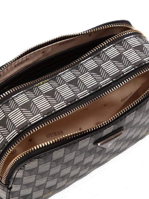 G WAVE 2 Mini bolso de hombro logotipo negro - Bolsos Mujer