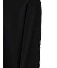 GUESS EMBRO ON SLEEVE  Sudadera de mezcla de algod&oacute;n jetbla - Sudaderas - 4