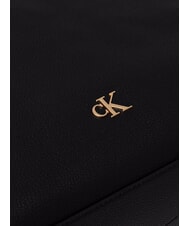 CALVIN KLEIN CKJ MINIMAL MONOGRAM Bolsa de compras con asa de cadena En negro - Bolsos Mujer - 3