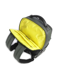 PIQUADRO CORNER SPECIALE GOMMATO  Mochila para portátil de 15,6" VERDE - Mochilas para portátil - 4
