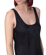 CALVIN KLEIN CK Vestido lencero largo de viscosa negro - Ropa de mujer - 3