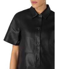 CALVIN KLEIN CK JEANS Vestido camisero corto con botones ck negro - Ropa de mujer - 3