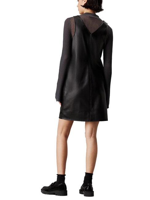 CK JEANS Vestido corto sin mangas ck negro - Ropa de mujer