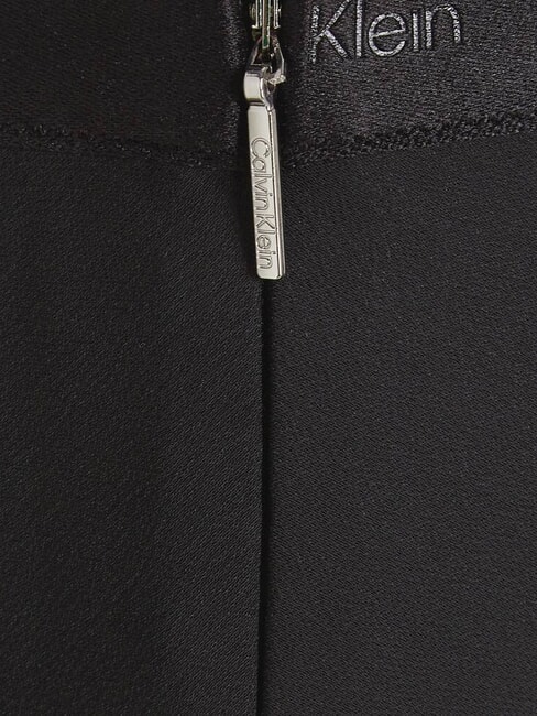 CK Falda larga brillante ck negro - Faldas de mujer